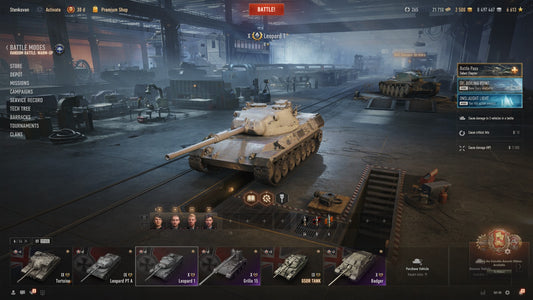 WOT ACCOUNT EU 3 X TIER TANKS IN GARAGE, 3 IX TIER TANKS, 30 DAYS PREMIUM, 8,4M CREDITS, 2500 GOLD, 22K BONS